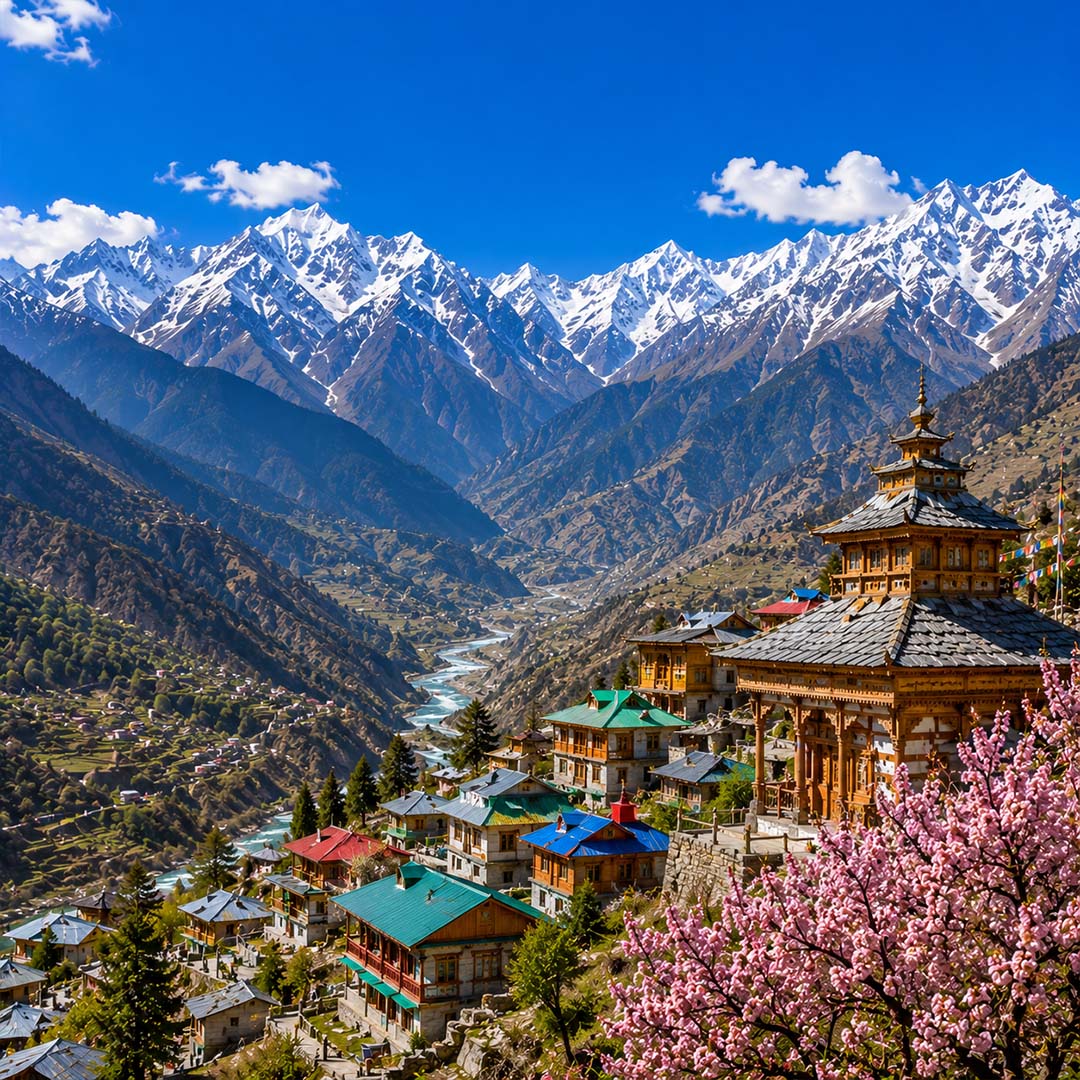 Kalpa & Kinnaur Trails Ex – Chandigarh : 07 Nights/08 Days